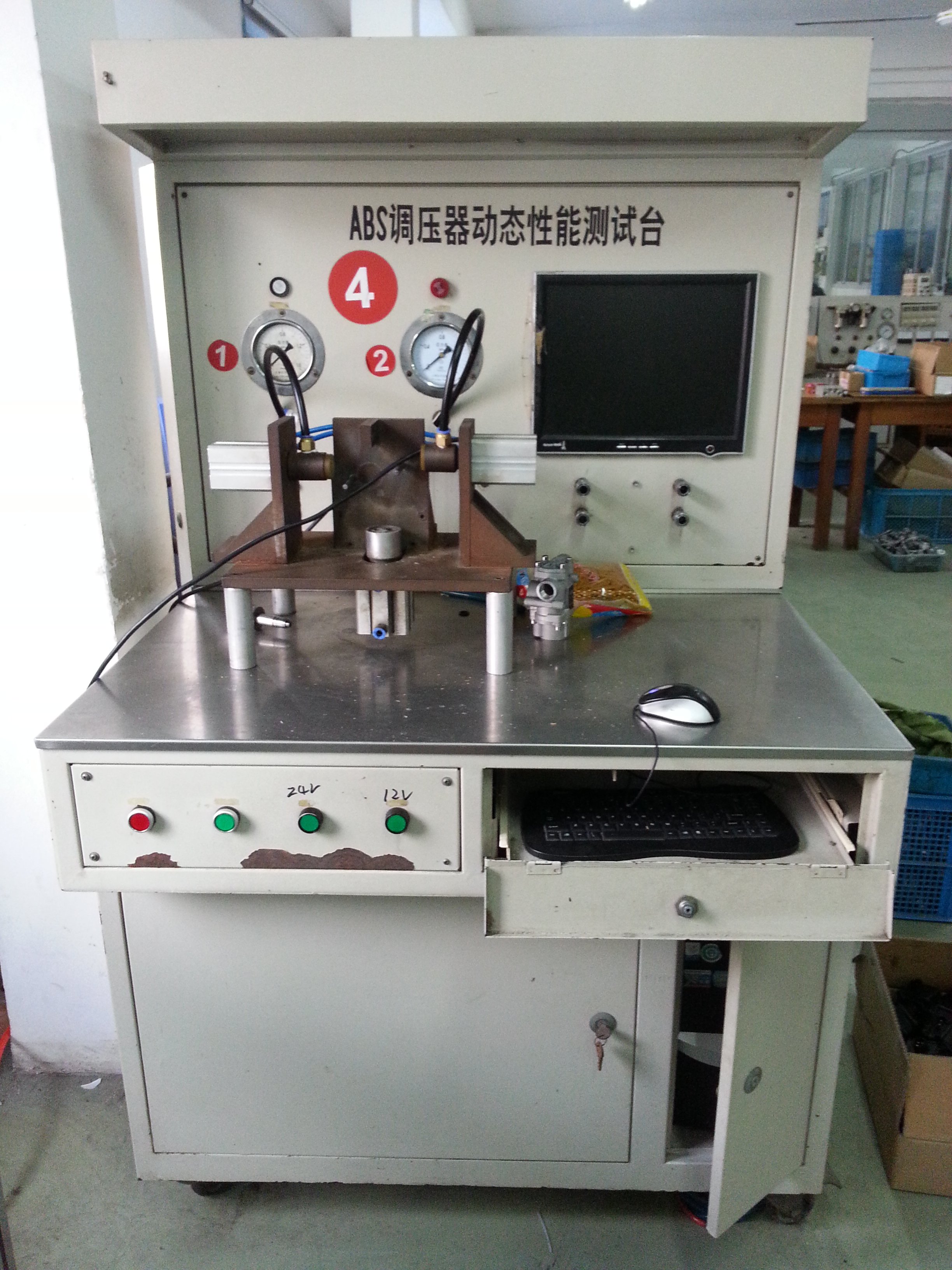 ABS solenoid valve Testing Machine