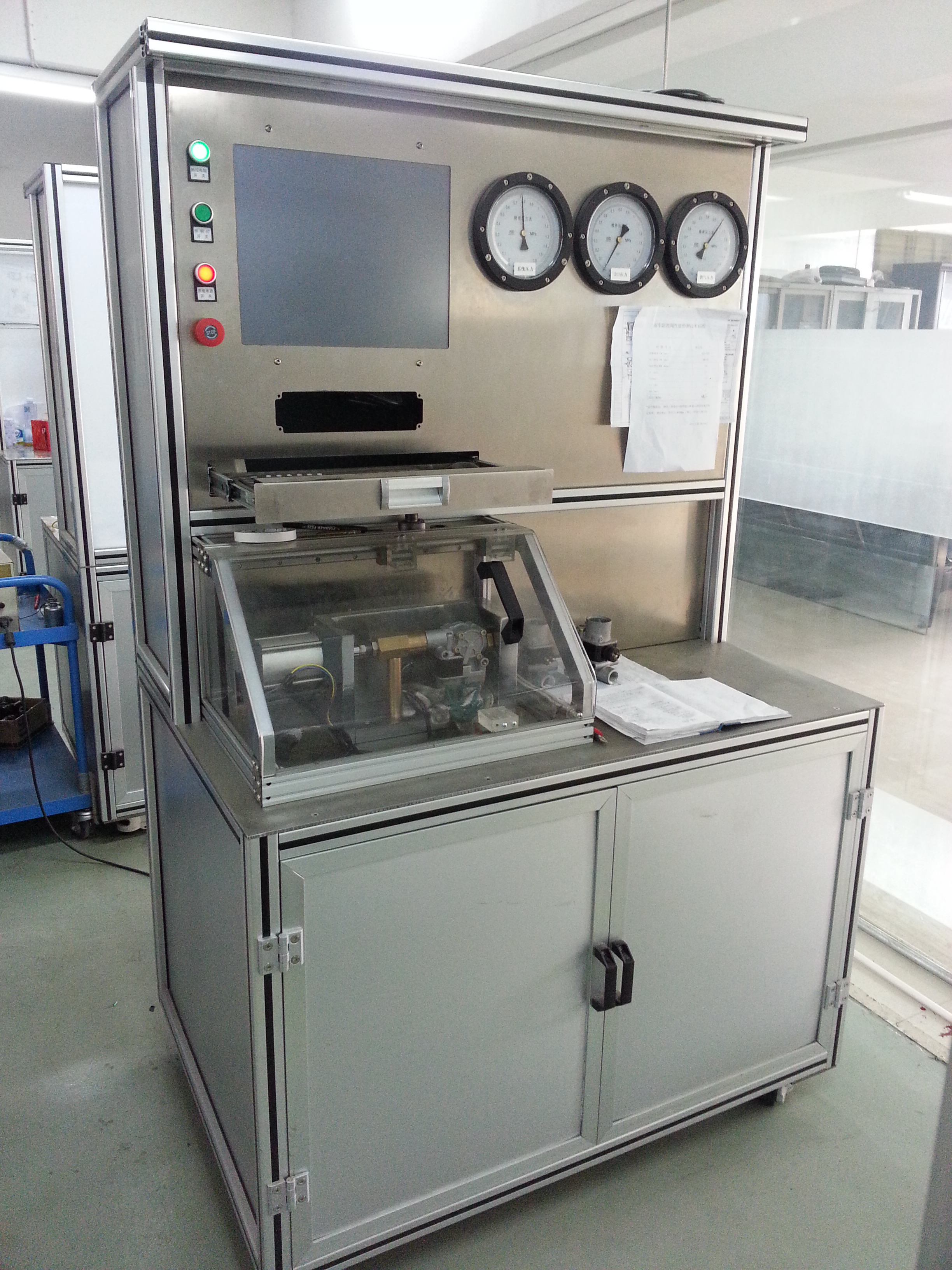 ABS solenoid valve Testing Machine